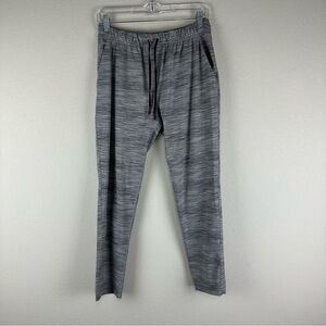 Lululemon Gray White Space Dye Athletic Athleisure Pants Size 6